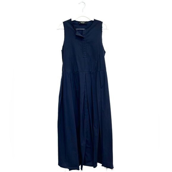 Rachel Comey sleeveless midi dress in navy - Picture 3 of 8